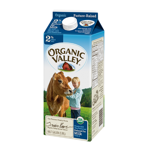 تصویر  Organic Half Galon Milk
